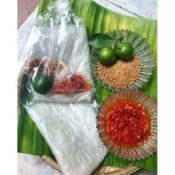 Bánh tráng trộn sa tế tắc Tây Ninh